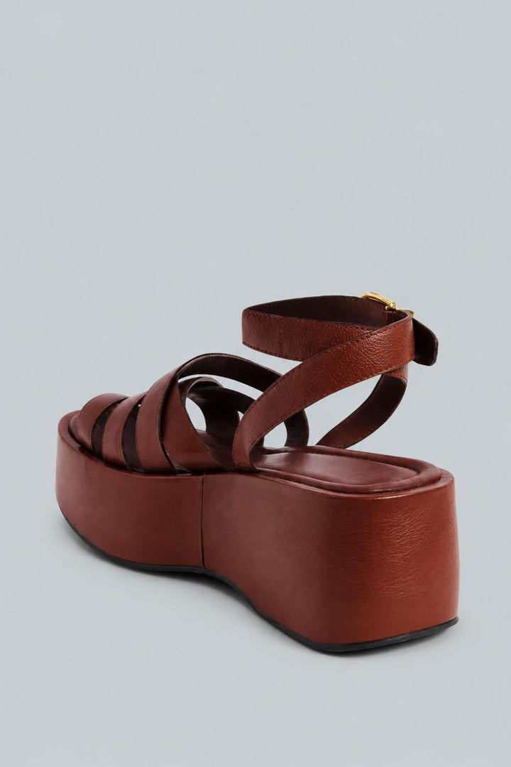 Women’s Hazel Platform Sandals - Coconut Shell - 8 - Flip Flops