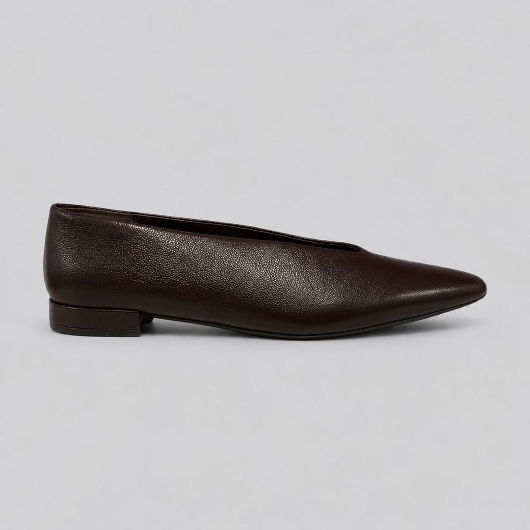 Women’s Hinted Flats - Coffee Crinkle - 9 - Flats