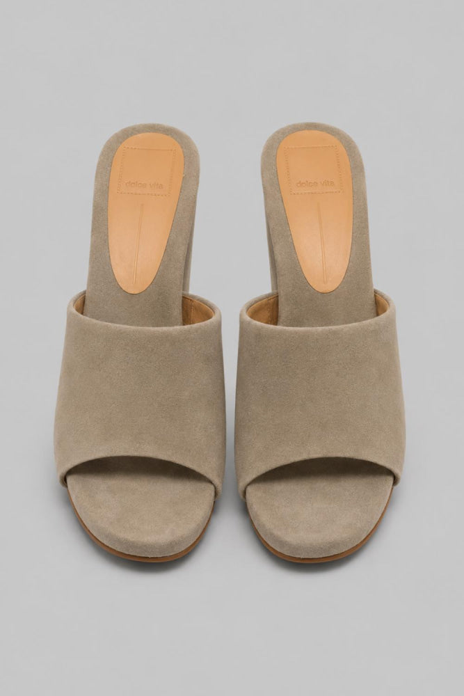 Women’s Holta Wedge Sandals - Olive Suede - 7.5 - Sandal