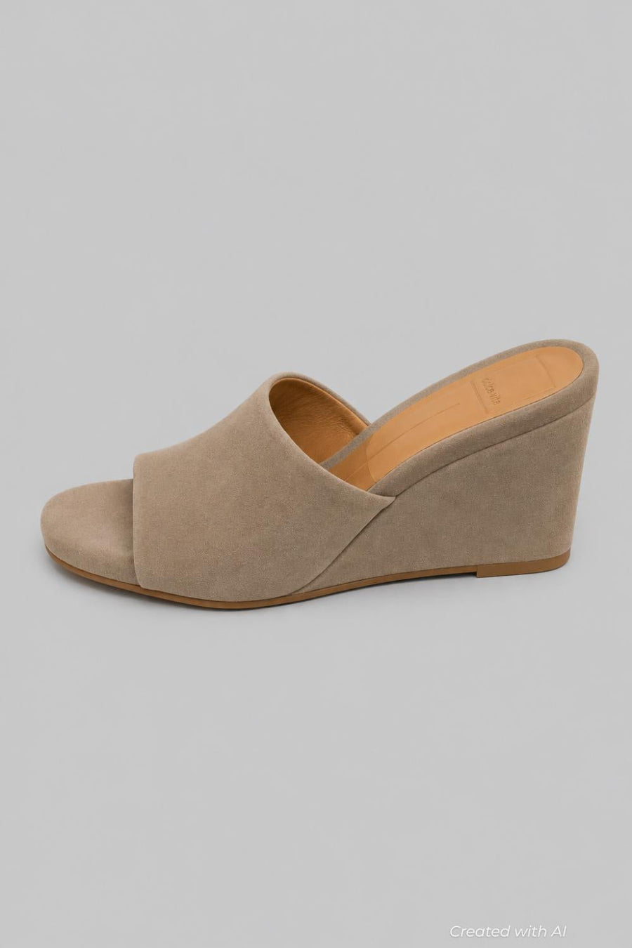 Women’s Holta Wedge Sandals - Olive Suede - 7.5 - Sandal