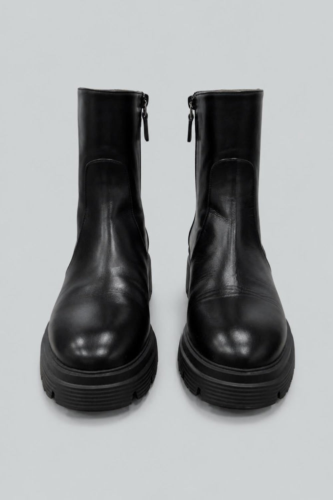 Women’s Husdon Lite Zip Booties - Black Leather - Bootie
