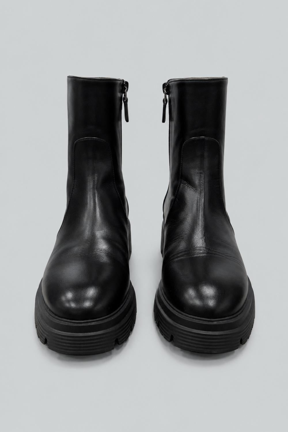 Women’s Husdon Lite Zip Booties - Black Leather - Bootie