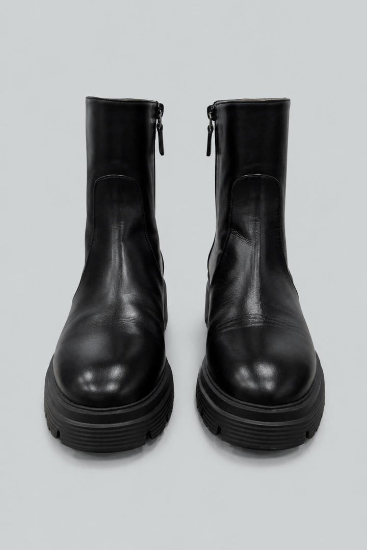 Women’s Husdon Lite Zip Booties - Black Leather - Bootie
