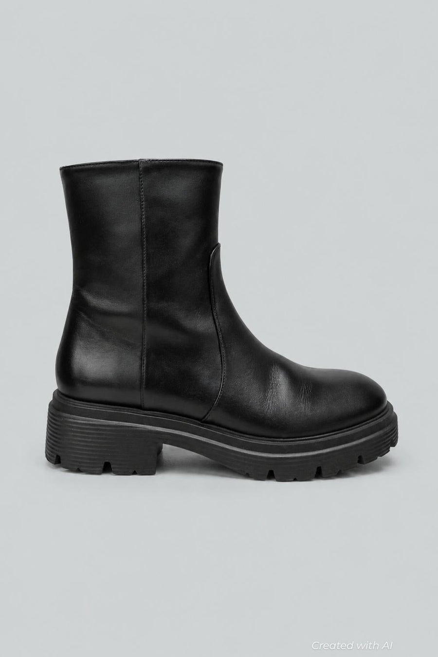 Women’s Husdon Lite Zip Booties - Black Leather - Bootie