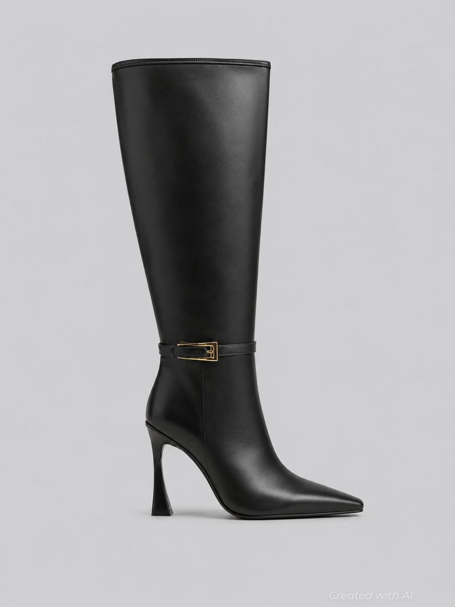 Women’s Identity Boots - Black Gold - 8.5 - Boots