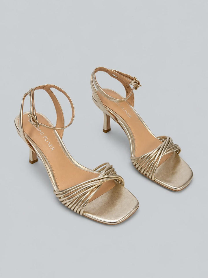 Women’s Ilya Leather Dress Sandals - Platinum - Sandals