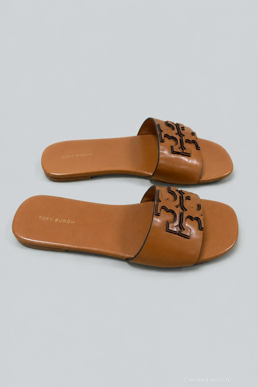 Women’s Ines Flat Sandals - Tan - 9 - Sandal