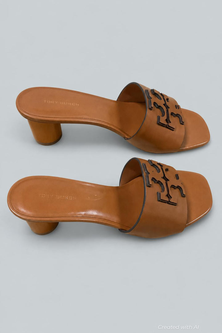 Women’s Ines Mule Sandals - Tan - 7 - Mules