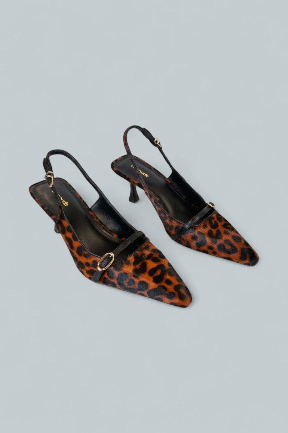 Women’s Ines Pointed Toe Slingback Pumps - Natural - Pumps