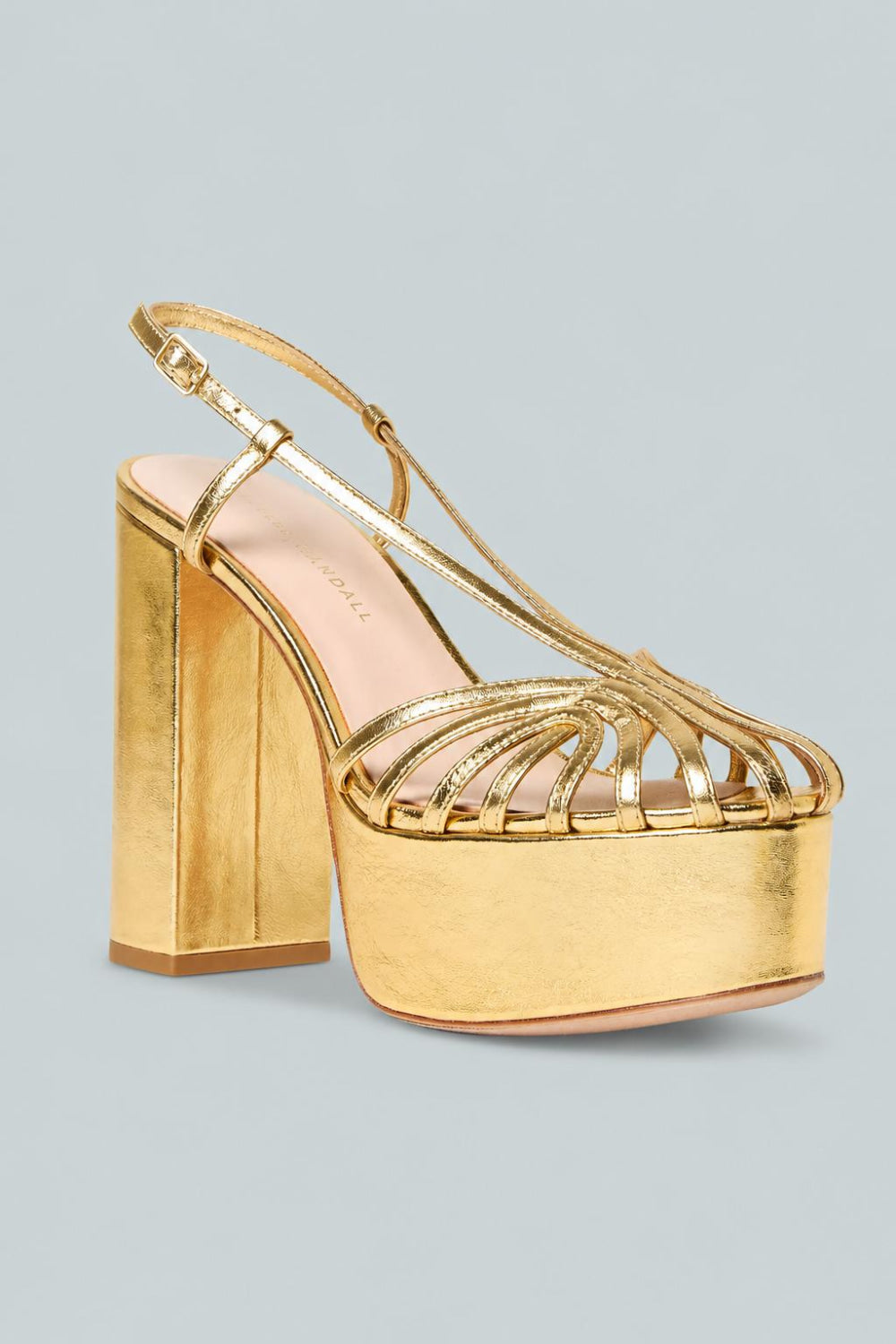 Women’s Isabella Platform Sandals - Gold - 8 - Sandals