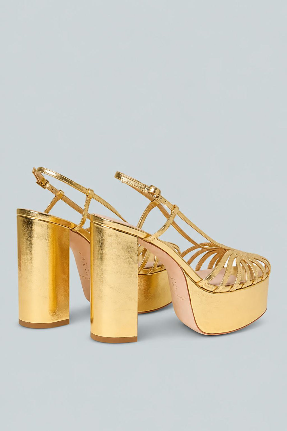 Women’s Isabella Platform Sandals - Gold - 8 - Sandals