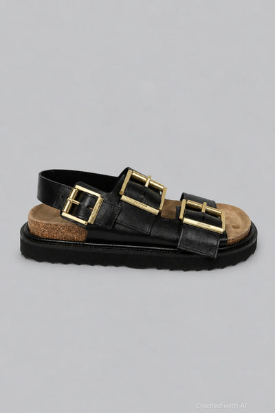 Women’s Isla Sandals - Black - 7 - Sandals