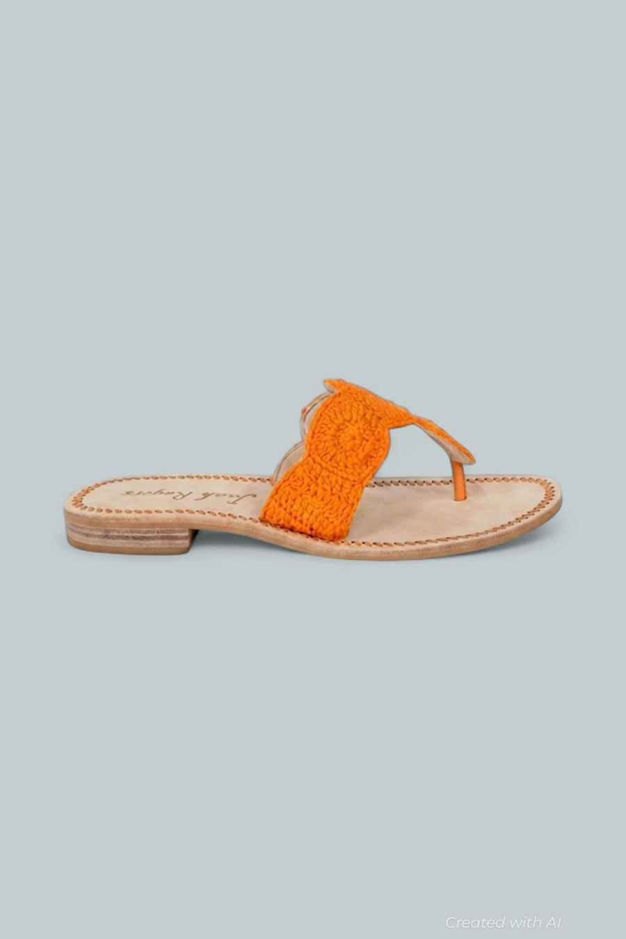 Women’s Jacks Crochet Sandals - Apricot - 8.5 - Sandals