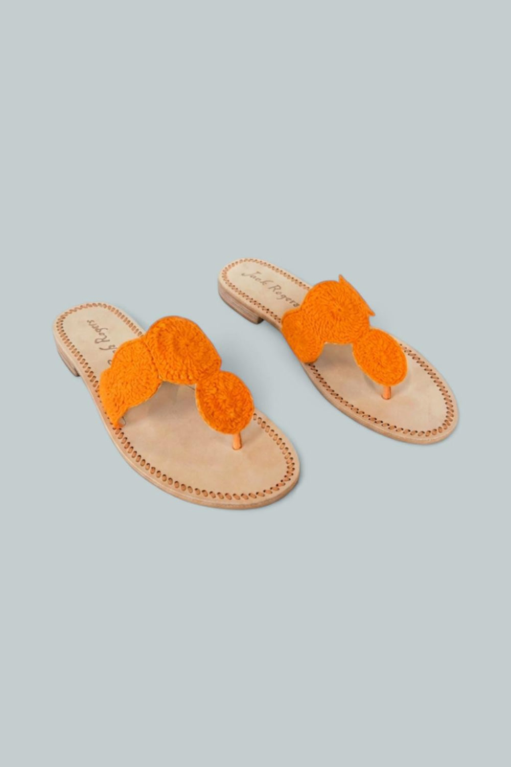 Women’s Jacks Crochet Sandals - Apricot - 8.5 - Sandals