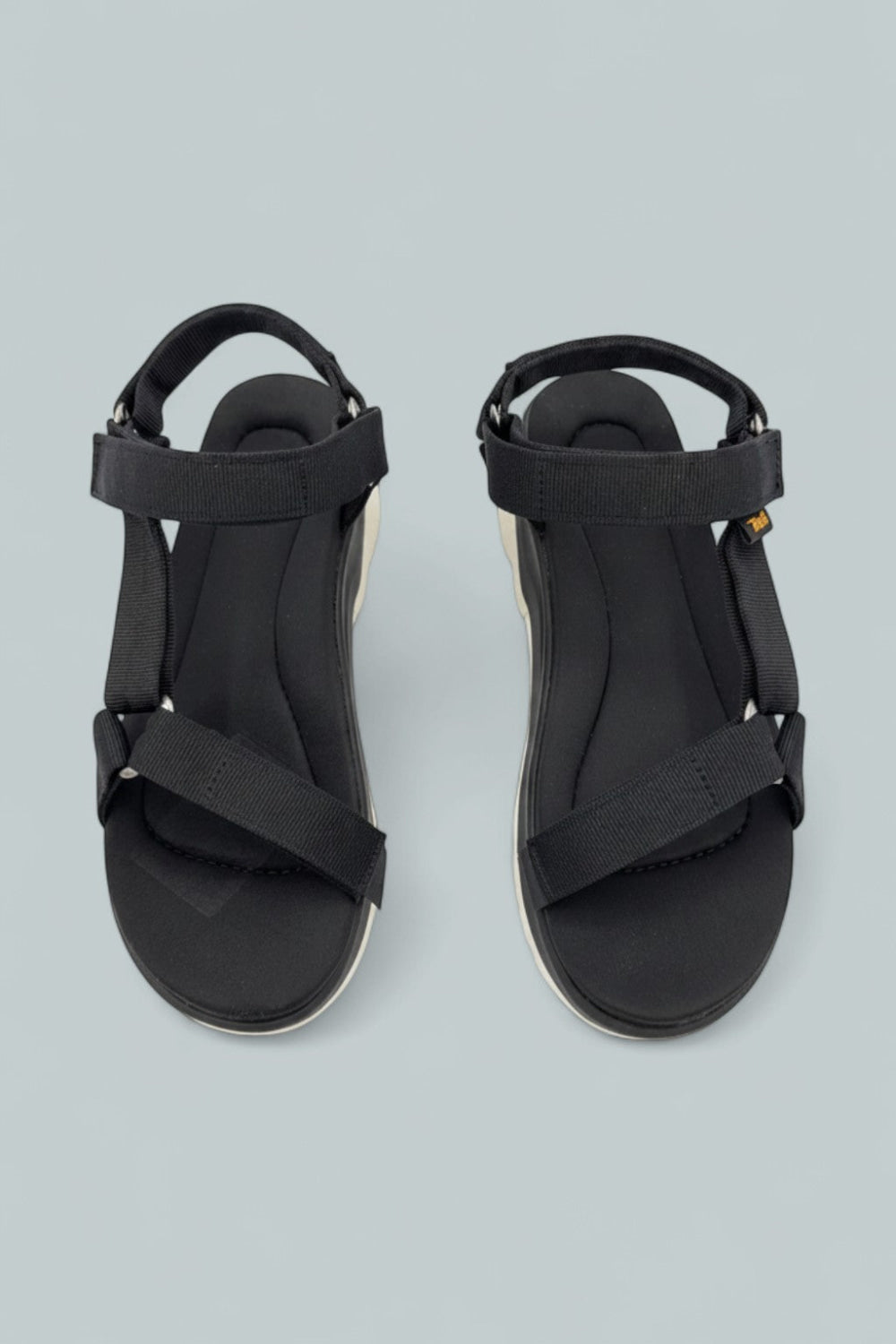Women’s Jadito Universal Strappy Platform Sandals - Black - 8 - Sandals
