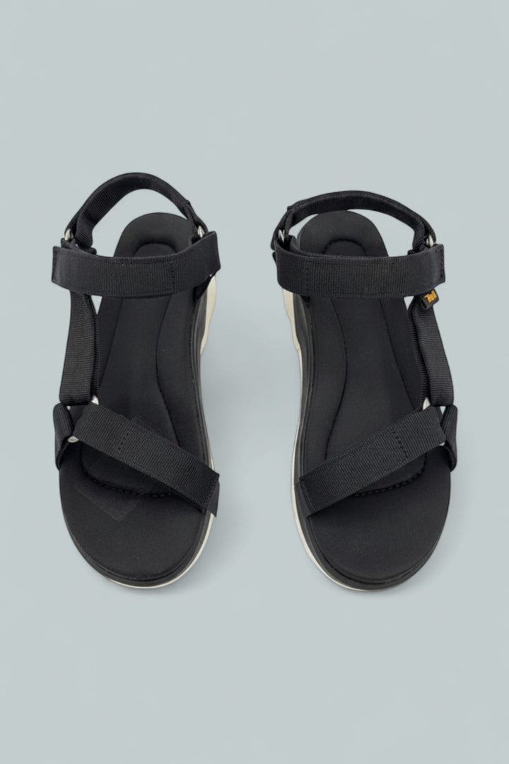 Women’s Jadito Universal Strappy Platform Sandals - Black - 8 - Sandals