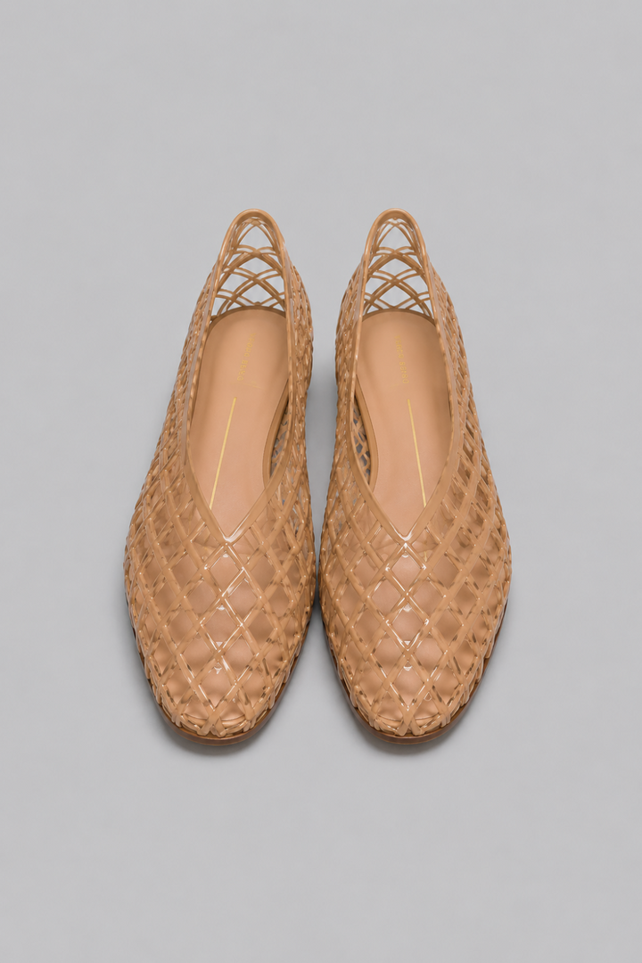 Women’s Jam Jelly Flats - Mocha Vinyl - 7 - Flats