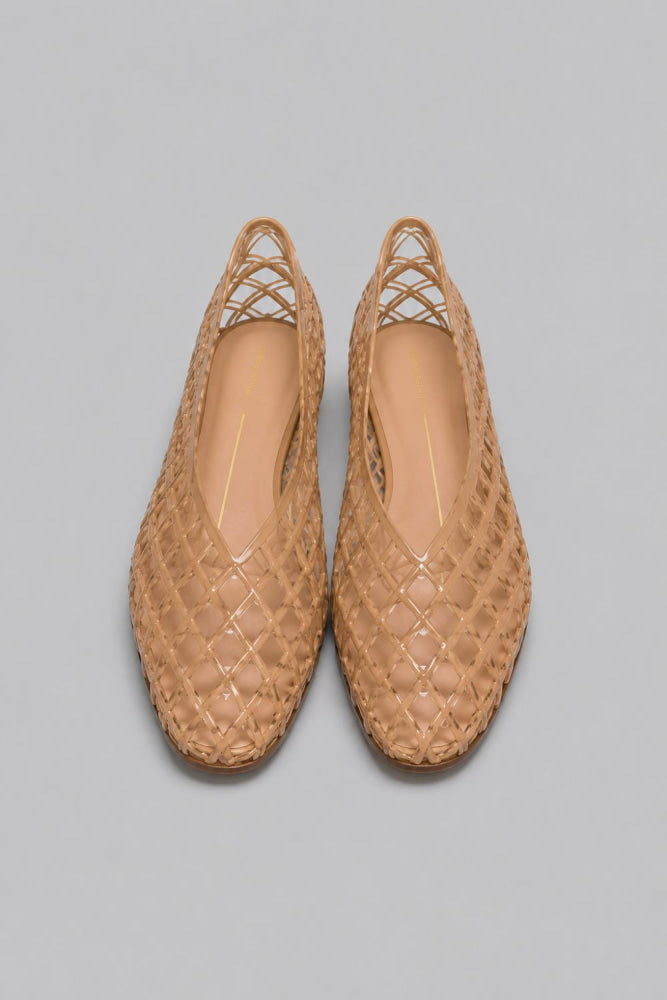 Women’s Jam Jelly Flats - Mocha Vinyl - 7 - Flats