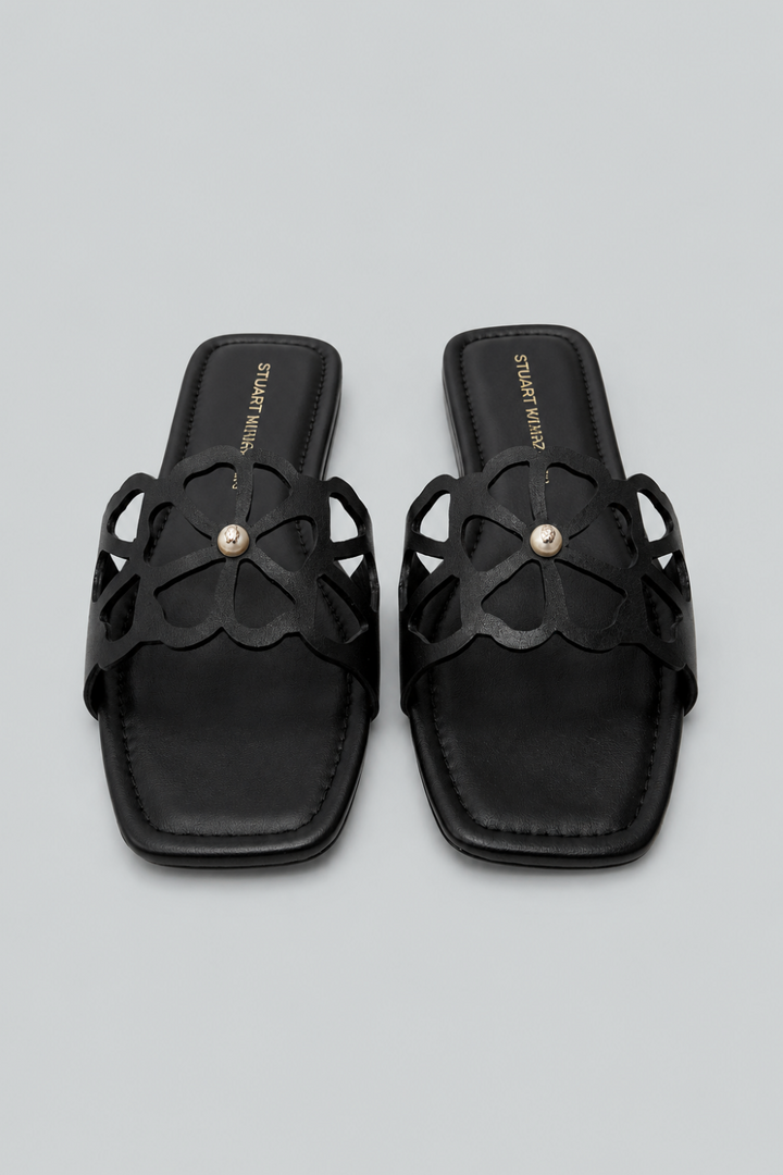Women’s Jasmine Slide Sandals - Black - 9.5 - Sandal