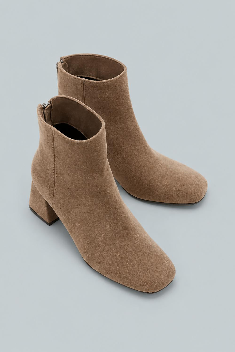 Women’s Jason City Dry Suede Ankle Boots - Caribou - 10 - Bootie