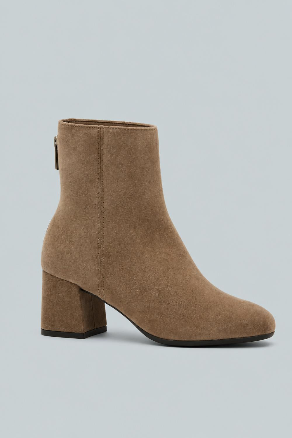 Women’s Jason City Dry Suede Ankle Boots - Caribou - 10 - Bootie