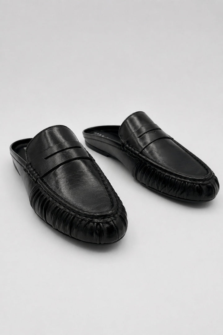 Women’s Jaynie Leather Mules - Black - Mules