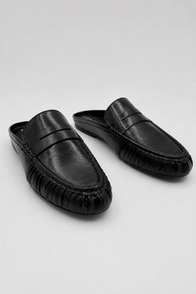 Women’s Jaynie Leather Mules - Black - Mules