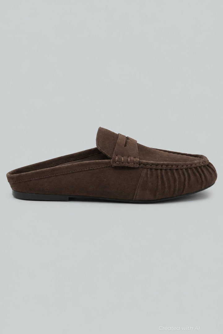 Women’s Jaynie Leather Mules - Dark Brown - Mules