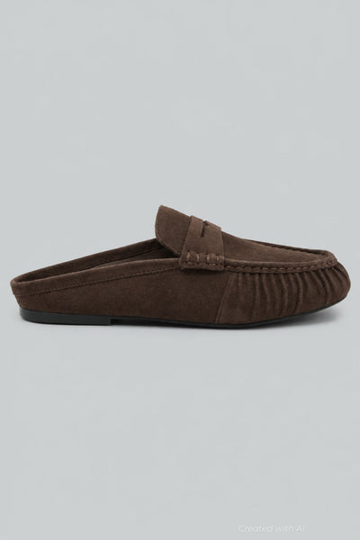 Women’s Jaynie Leather Mules - Dark Brown - Mules