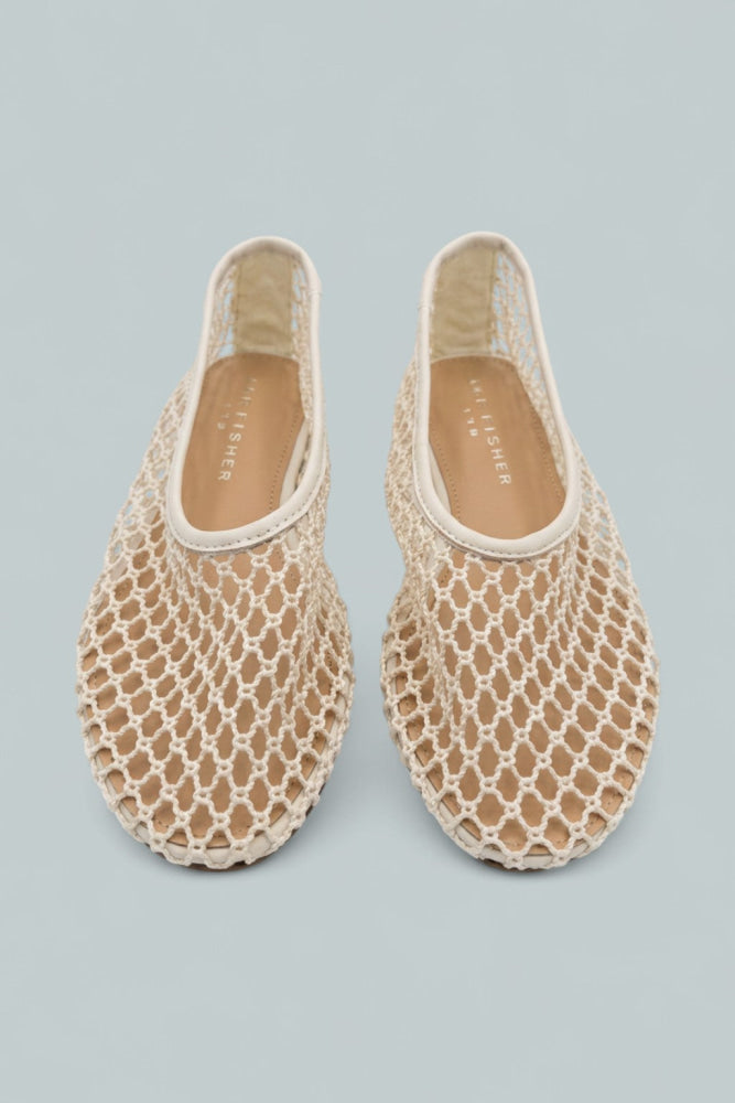 Women’s Jazlyn Woven Dress Flats - Ivory - 7 - Flats