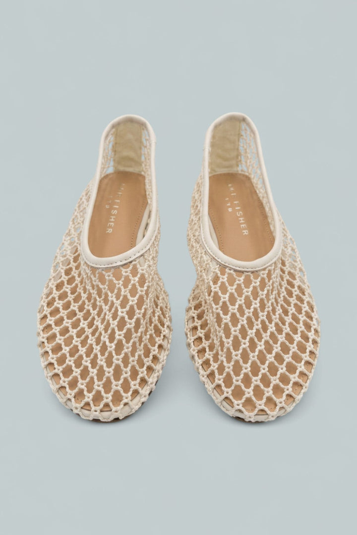 Women’s Jazlyn Woven Dress Flats - Ivory - 7 - Flats