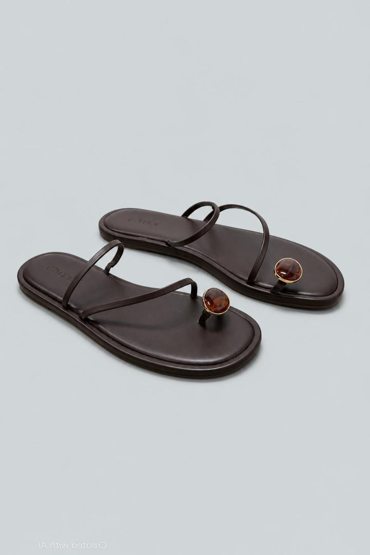 Women’s Jenni Sandals - Brown - 8.5 - Sandal