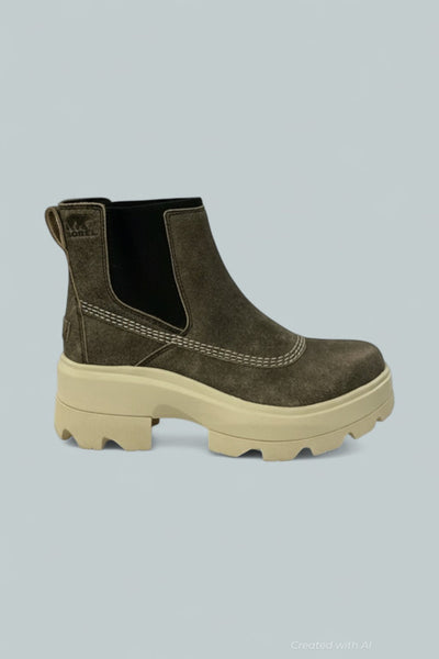 Women’s Joan Frwd Platform Chelsea Boots - Canoe/Bleached Ceramic - 7.5 - Boots