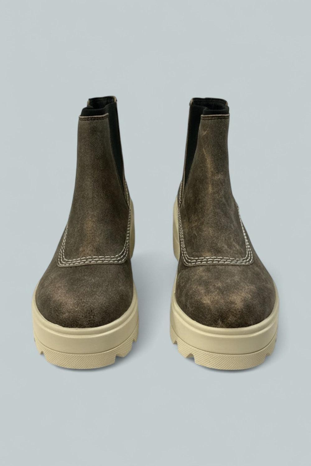 Women’s Joan Frwd Platform Chelsea Boots - Canoe/Bleached Ceramic - 7.5 - Boots