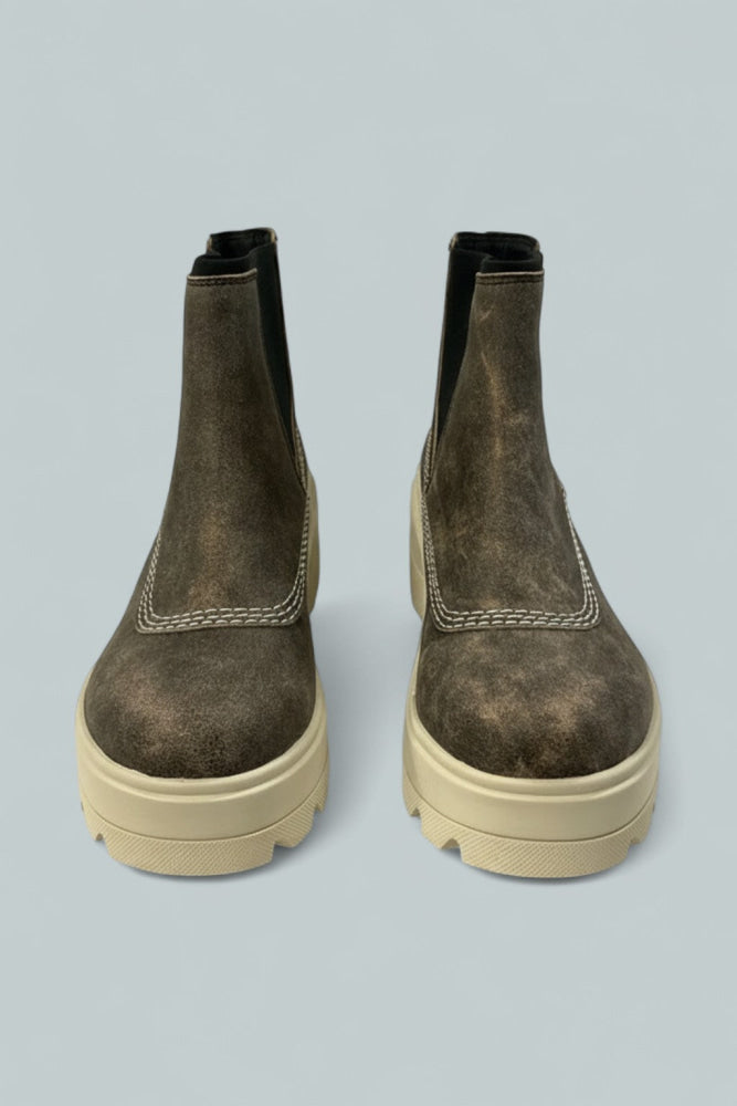Women’s Joan Frwd Platform Chelsea Boots - Canoe/Bleached Ceramic - 7.5 - Boots