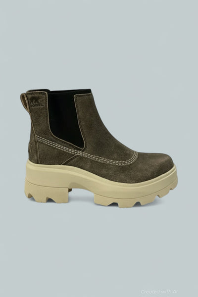 Women’s Joan Frwd Platform Chelsea Boots - Canoe/Bleached Ceramic - 7.5 - Boots