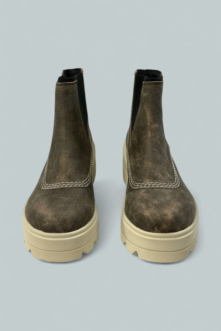 Women’s Joan Frwd Platform Chelsea Boots - Canoe/Bleached Ceramic - 7.5 - Boots