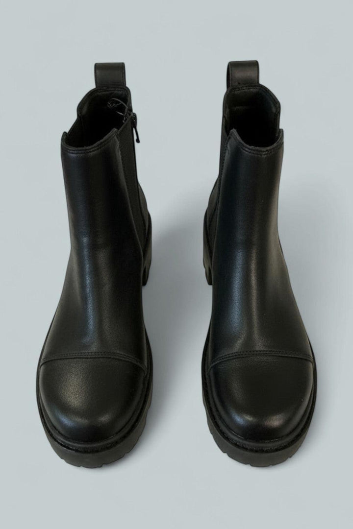 Women’s Joan Now Block Heel Chelsea Boots - Black - Boots