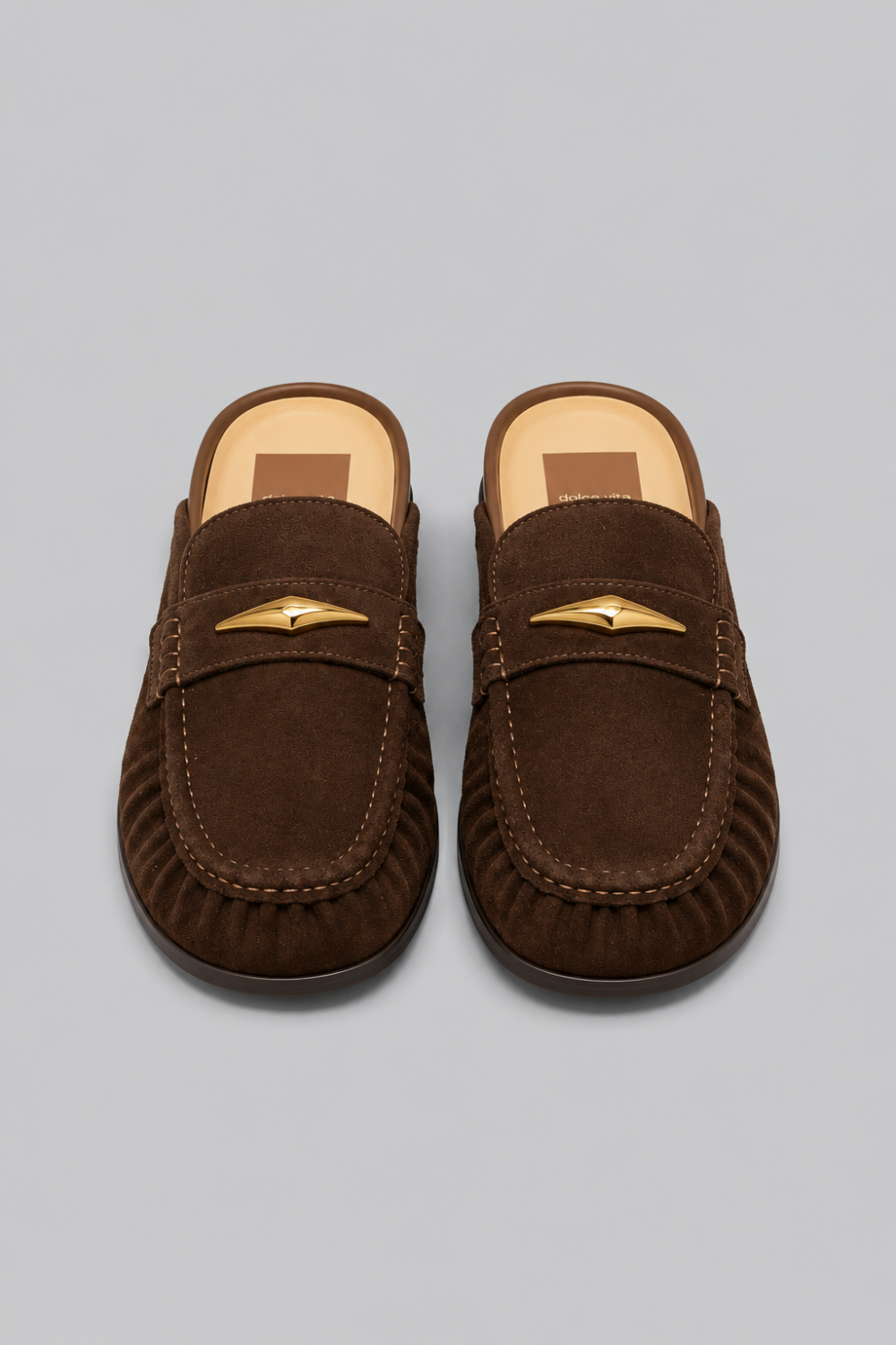 Women’s Jodero Loafer Mules - Dark Brown Suede - 7.5 - Mules