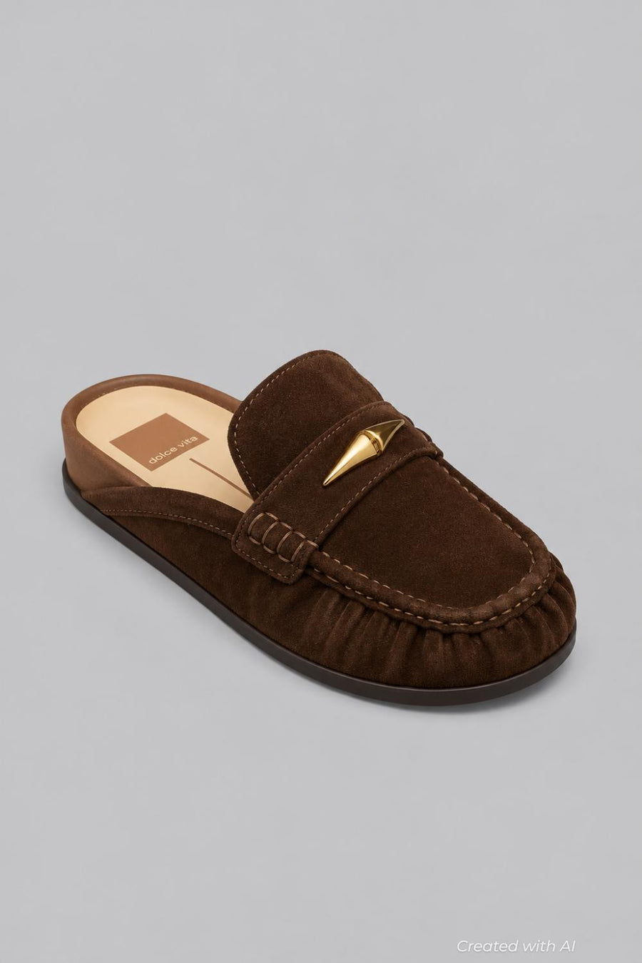 Women’s Jodero Loafer Mules - Dark Brown Suede - 7.5 - Mules