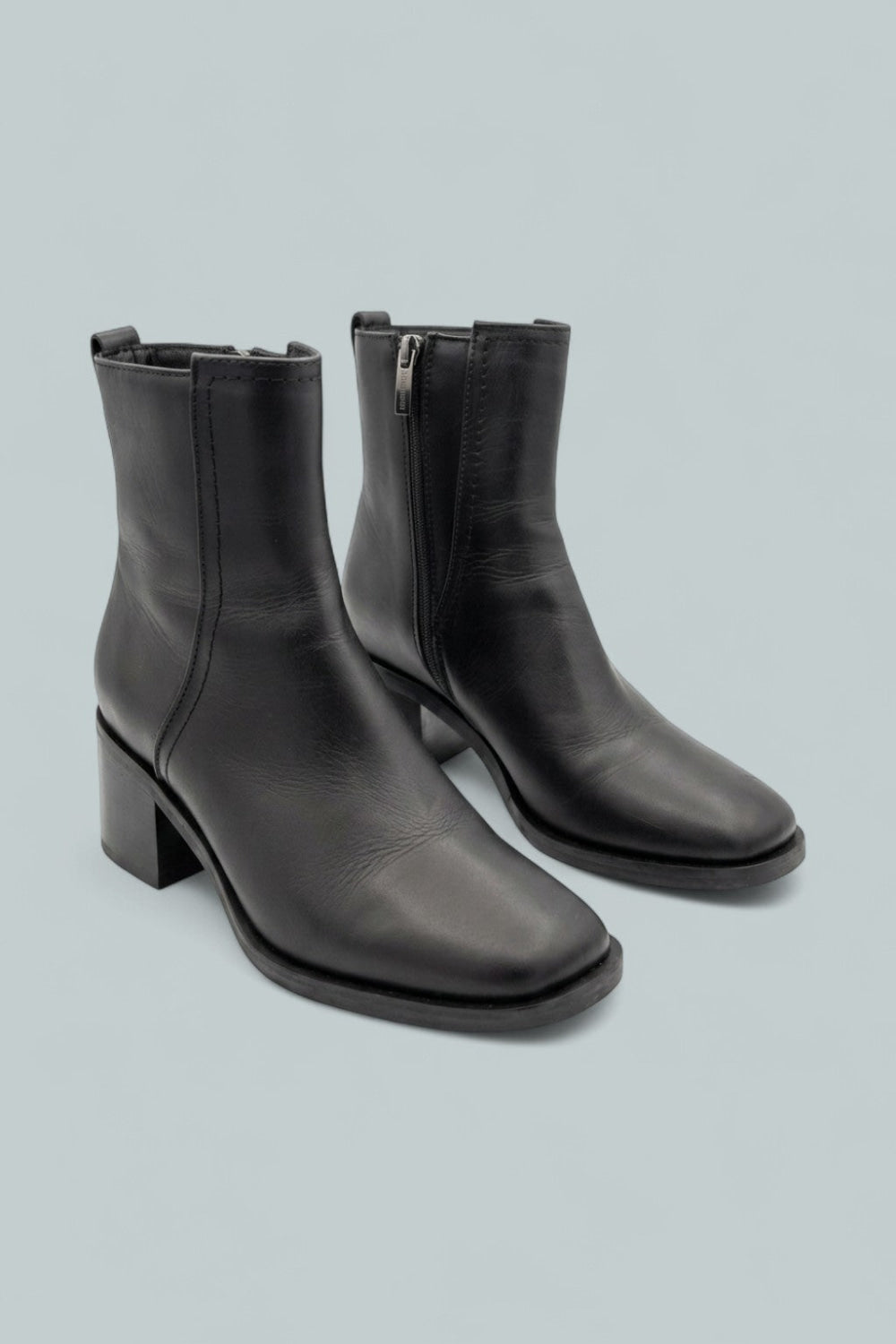 Women’s Jordan City Dry Leather Ankle Boots - Black - Boots