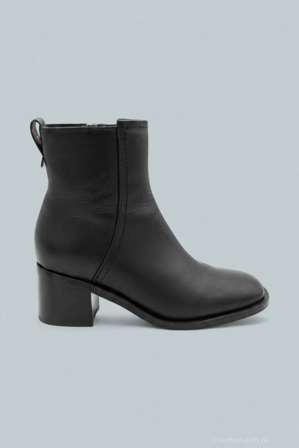 Women’s Jordan City Dry Leather Ankle Boots - Black - Boots