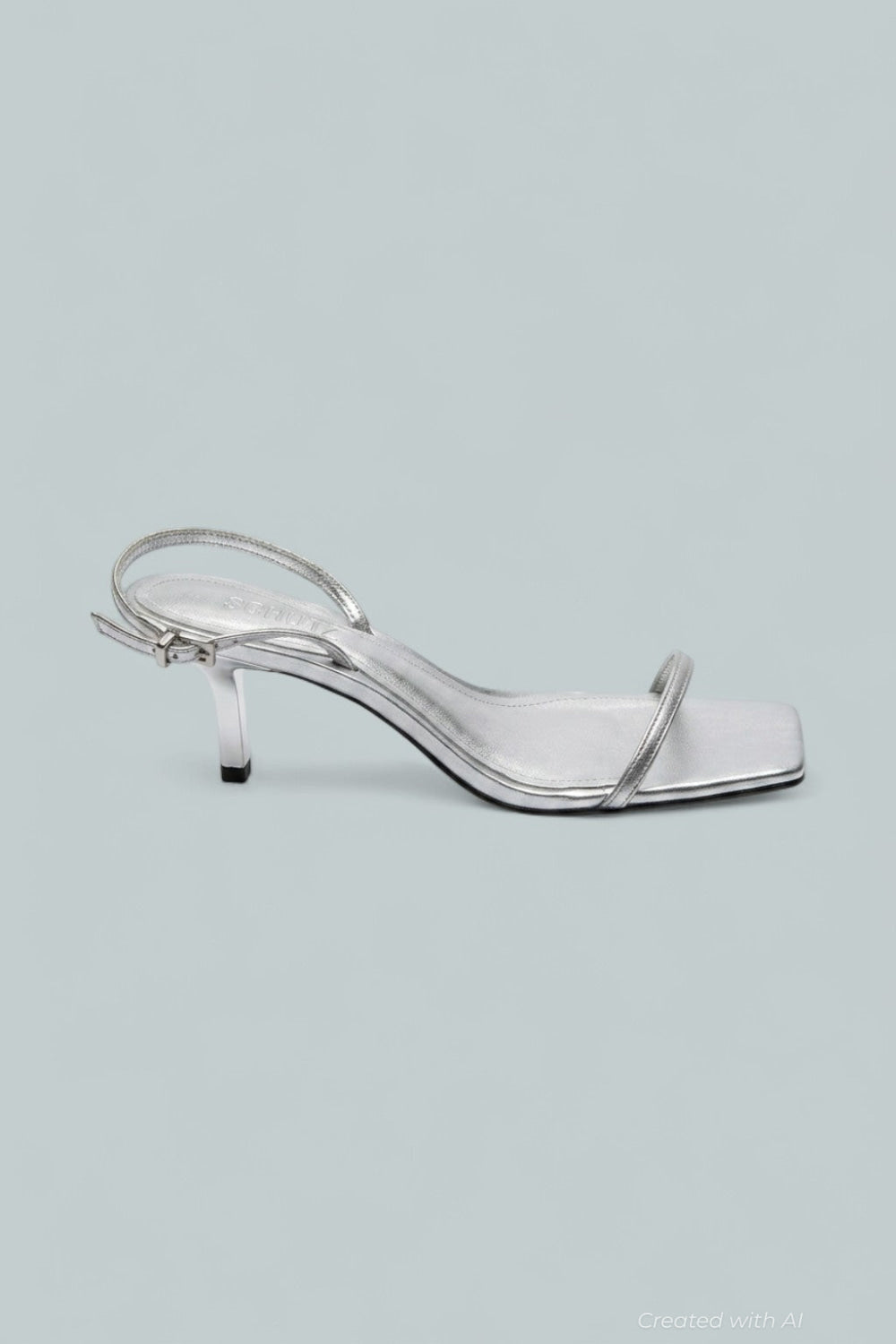Women’s Judith Slingback Sandals - Silver - 7.5 - Slingback