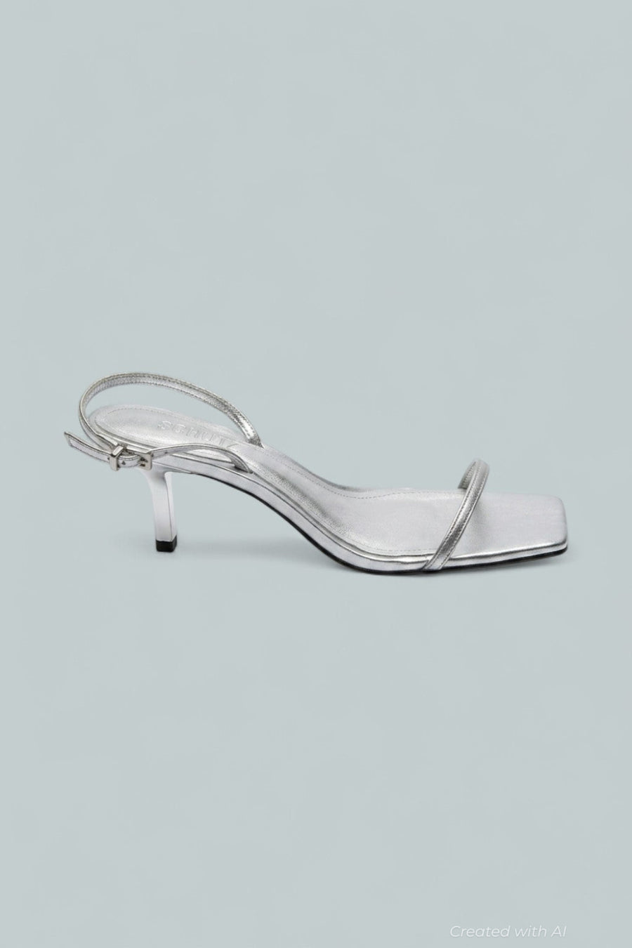 Women’s Judith Slingback Sandals - Silver - 7.5 - Slingback