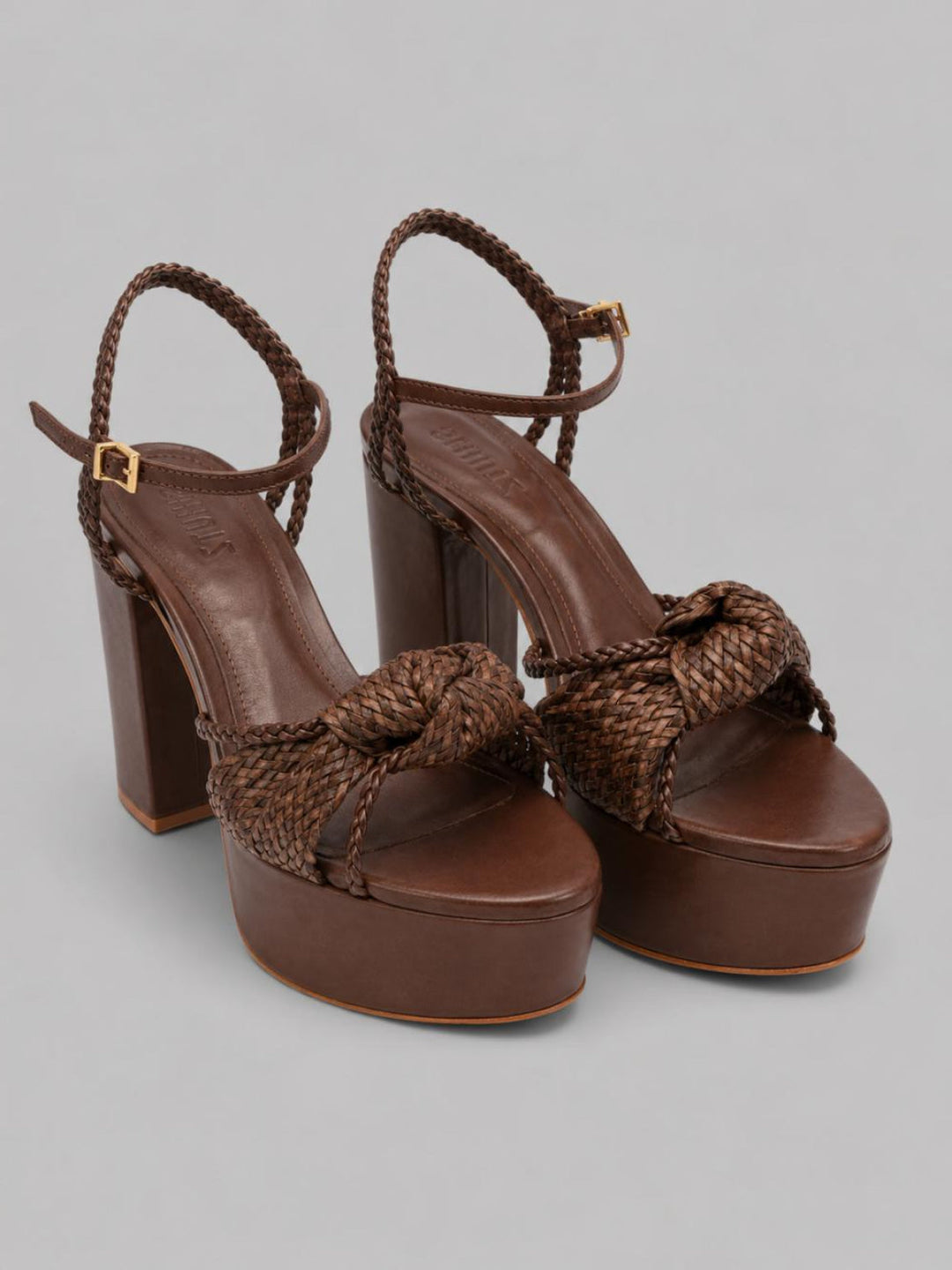 Women’s Kalina Platform Sandals - Root Brown - 8 - Sandal