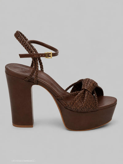 Women’s Kalina Platform Sandals - Root Brown - 8 - Sandal
