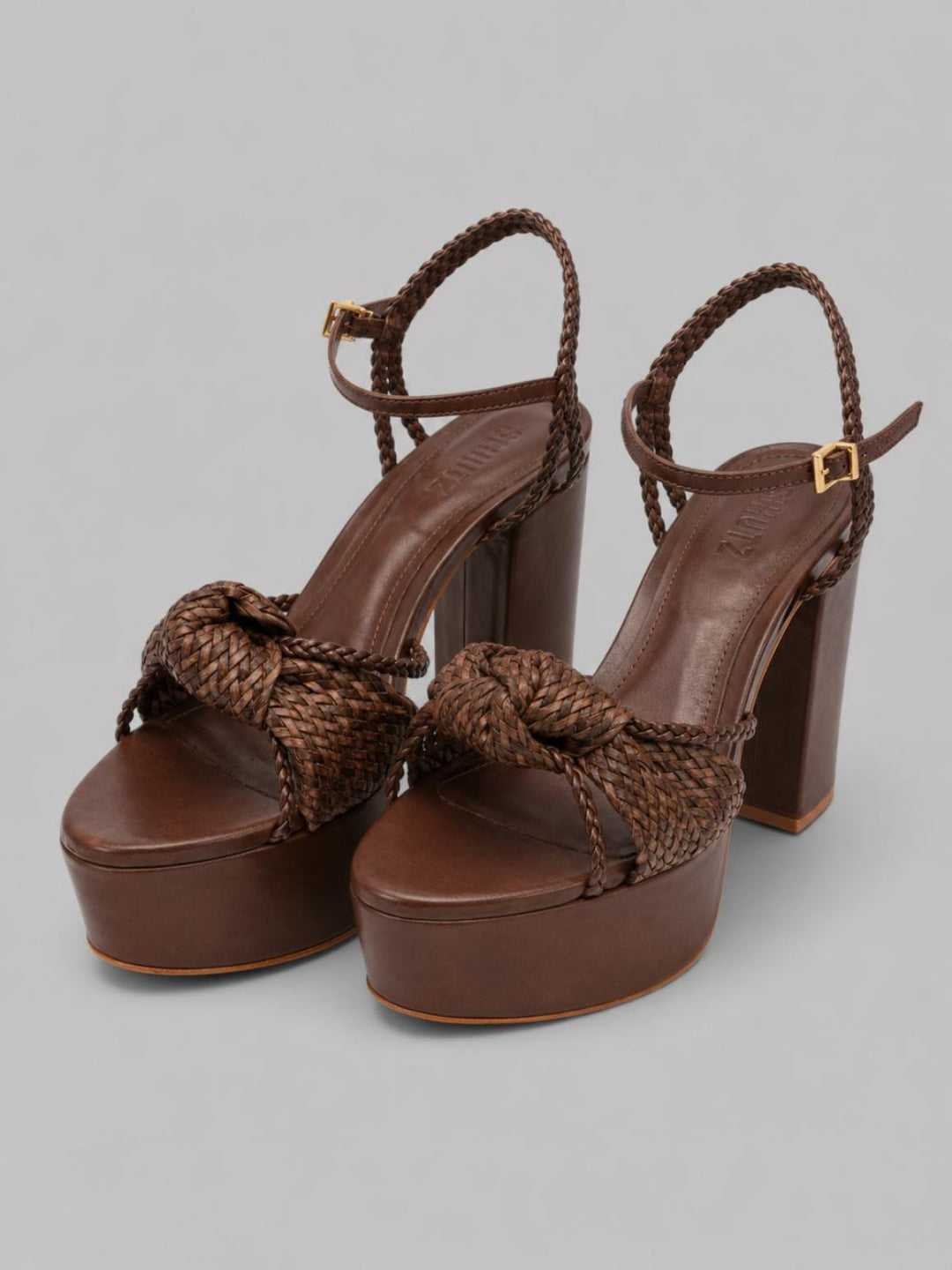 Women’s Kalina Platform Sandals - Root Brown - 8 - Sandal