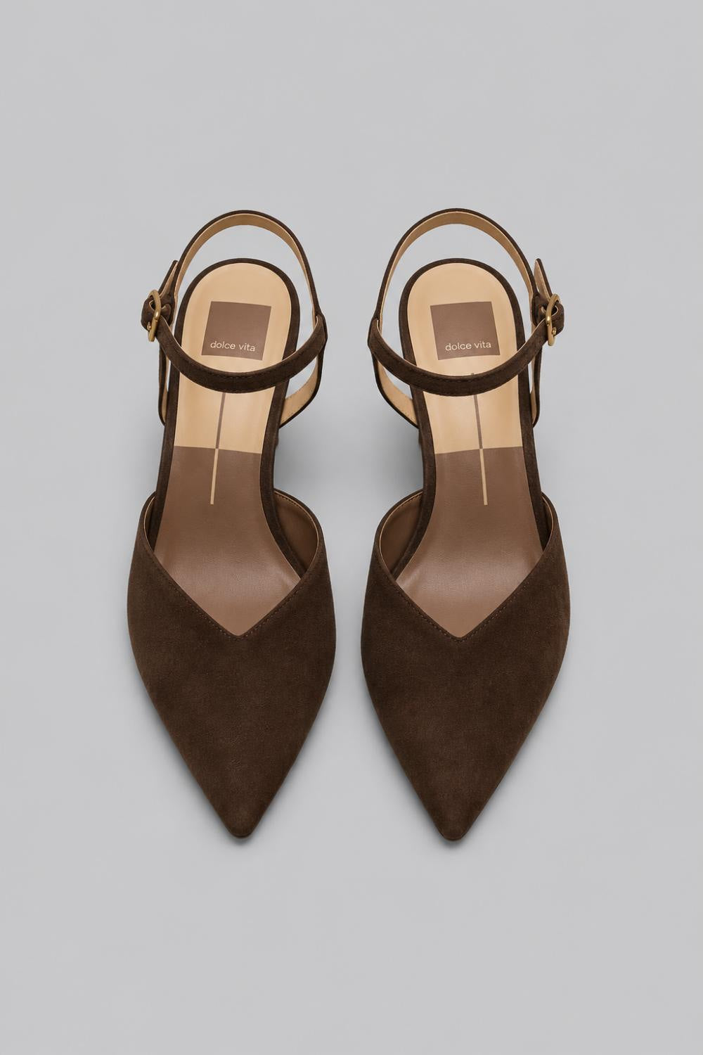 Women’s Kamra Pumps - Dark Brown Suede - 7.5 - Heels