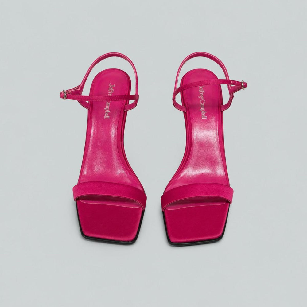 Women’s Kassandra Wedge Sandals - Fuchsia Satin - 8.5 - Sandal