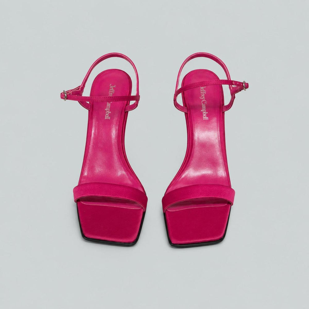 Women’s Kassandra Wedge Sandals - Fuchsia Satin - 8.5 - Sandal